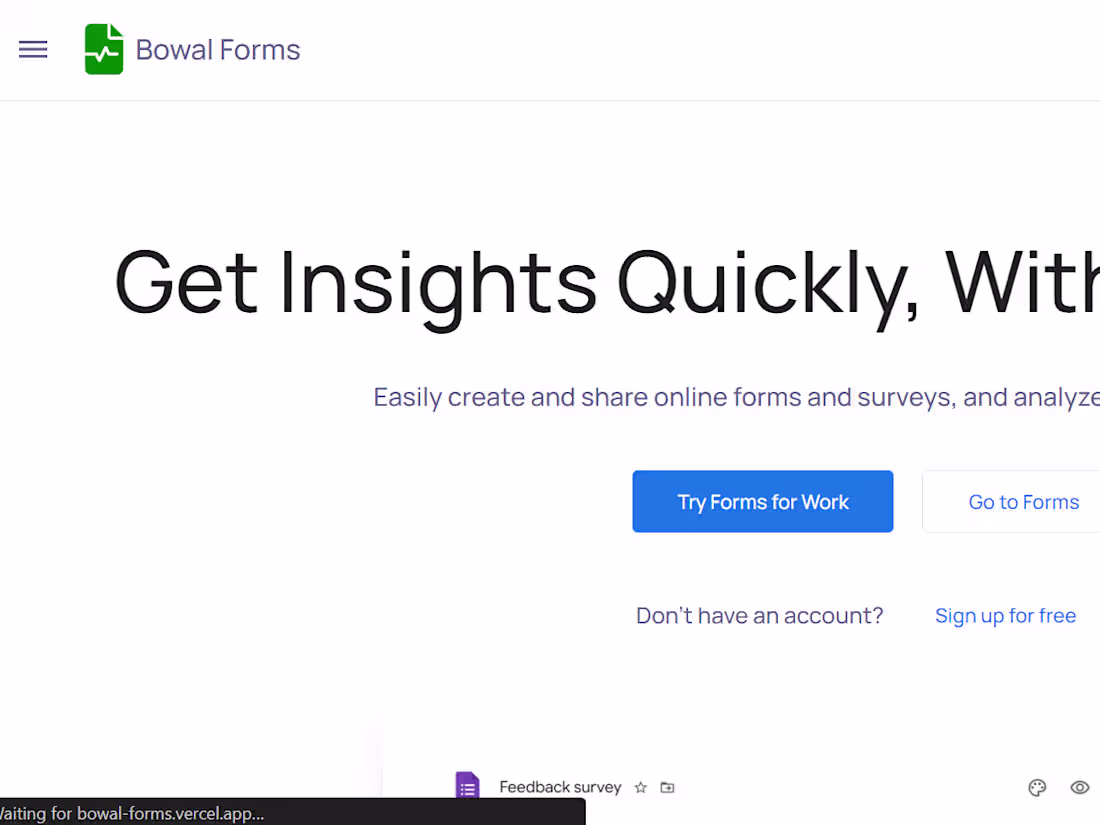 Cover image for Bowal Forms