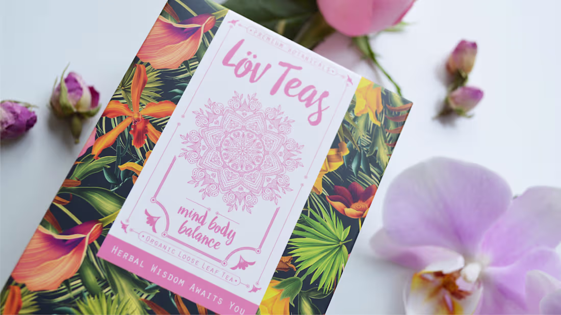 Cover image for LOV TEAS Branding and Packaging