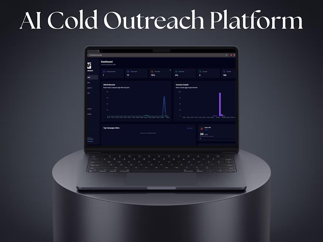 Cover image for AI Cold Outreach Platform