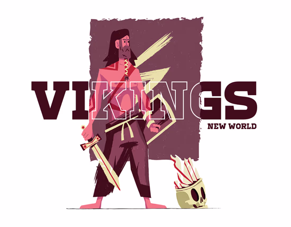 Cover image for It's a Vikings World! :: Behance