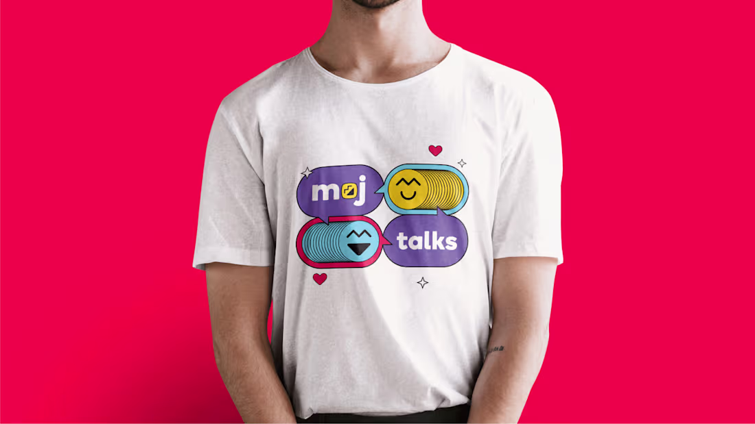 Cover image for Visual Identity - Moj Talks