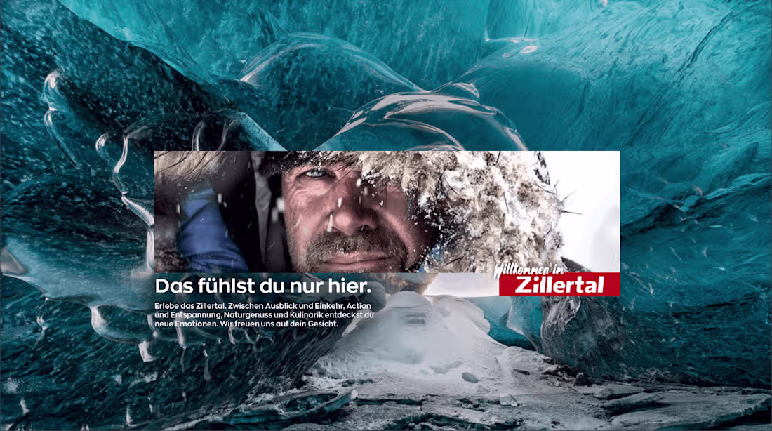 Cover image for Tourism-Campaign for the Austrian Destination "Zillertal"