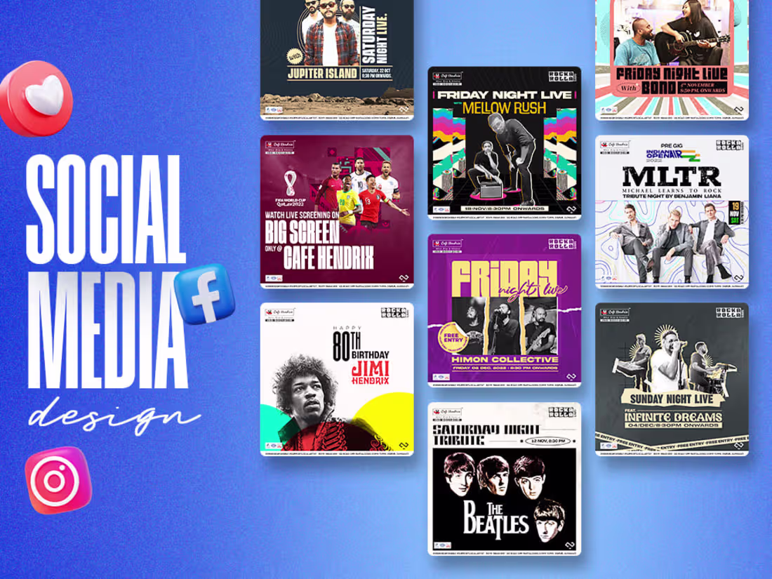 Cover image for Social Media Hero Design Package