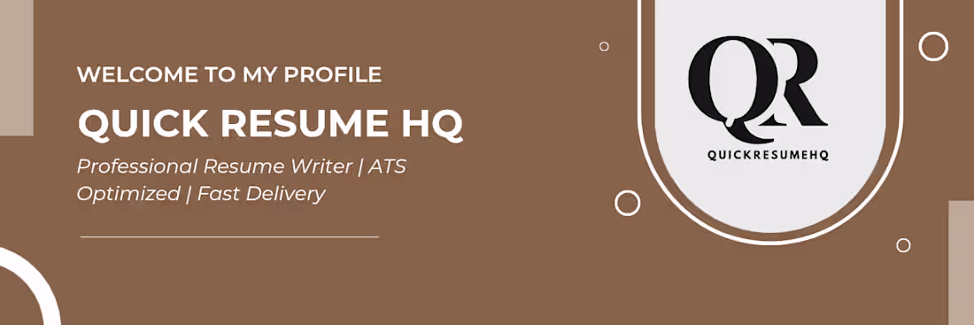 Cover image for Professional ATS Resume Rewrite and Cover Letter