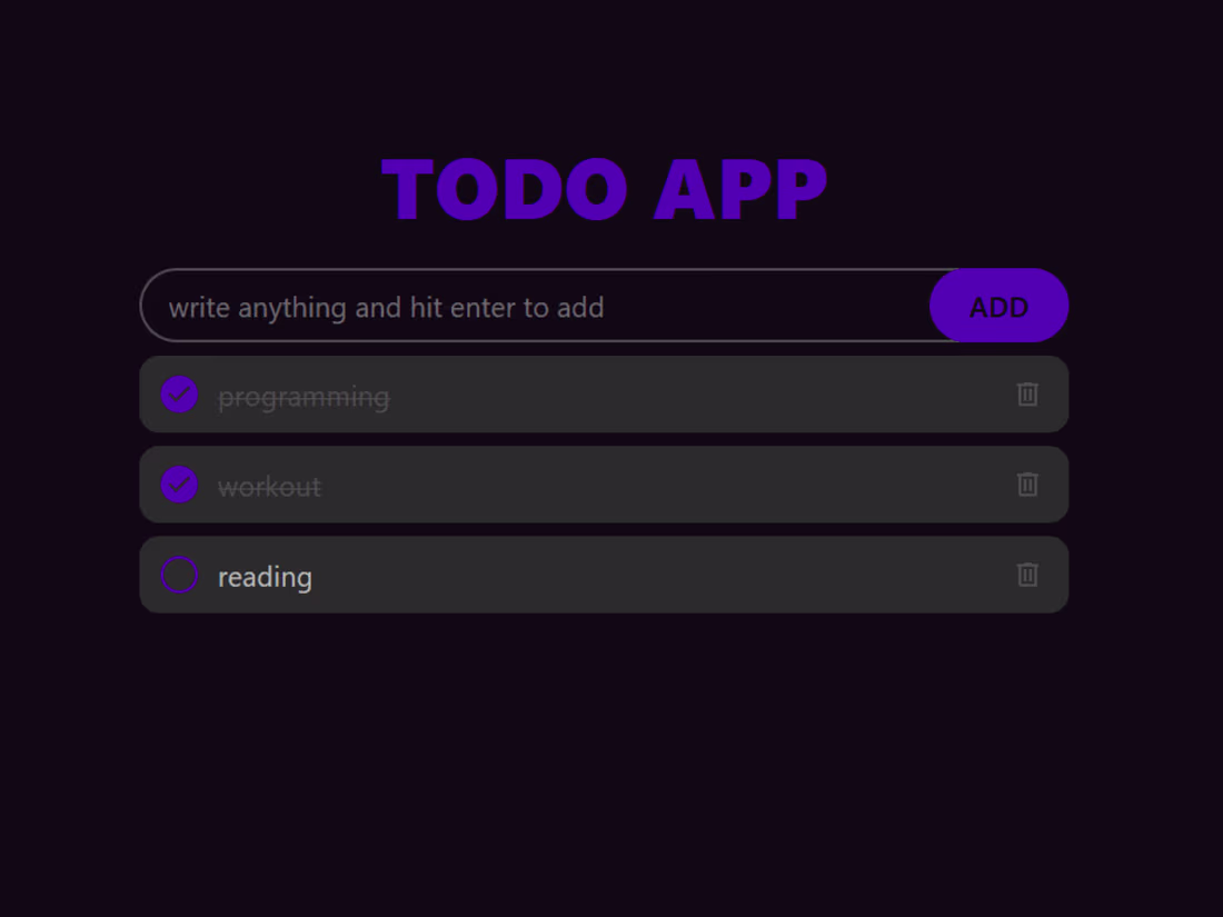 Cover image for Todo App