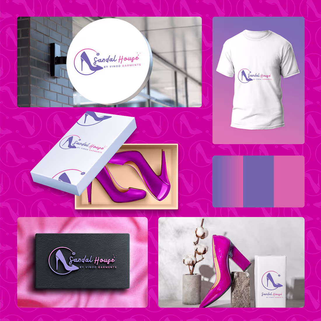 Cover image for Sandal House Logo Design :: Behance