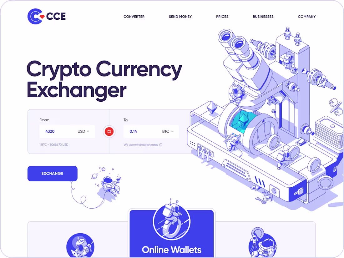 Cover image for CCE: Crypto Currency Exchanger