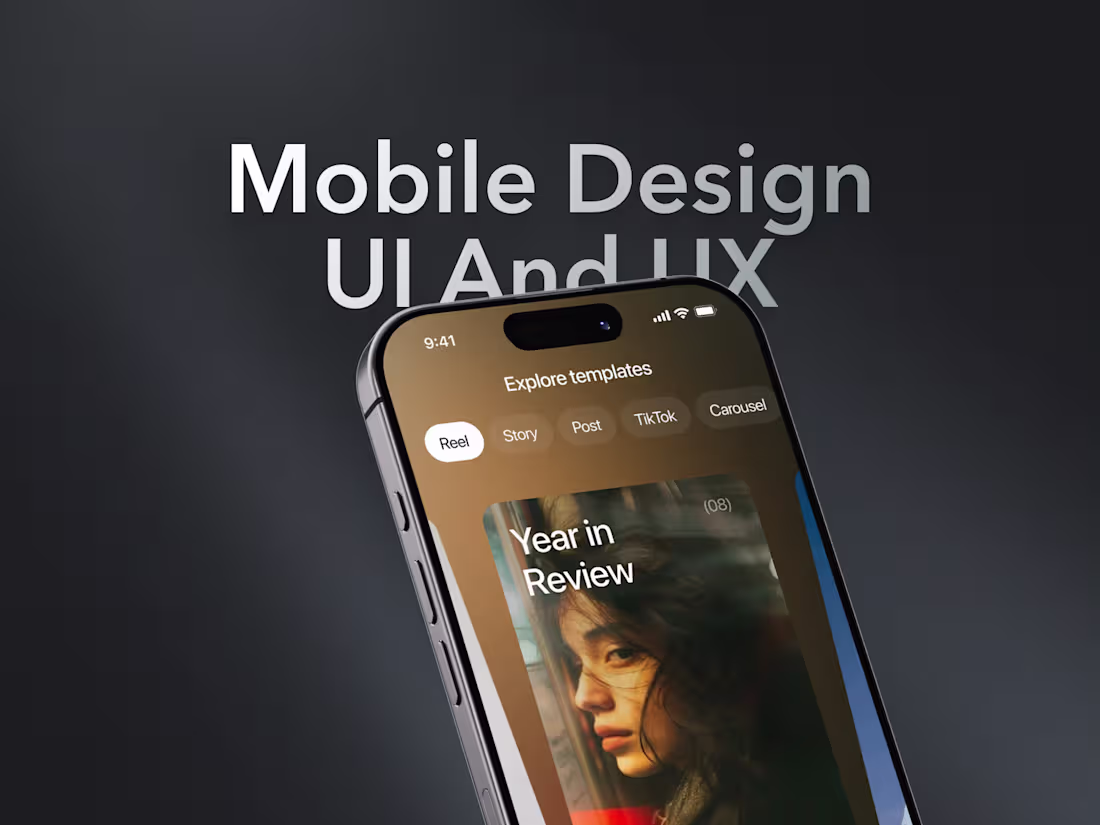Cover image for I will design creative app UI UX as your dedicated UI designer