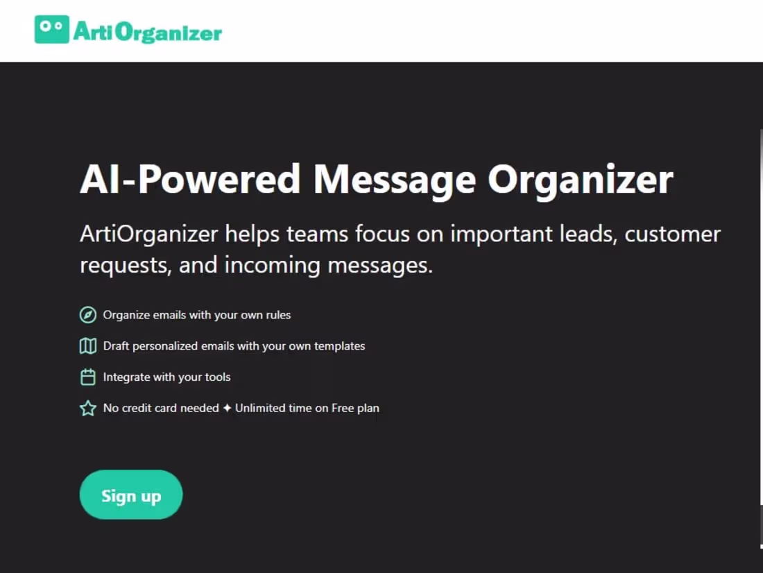Cover image for ArtiOrganizer