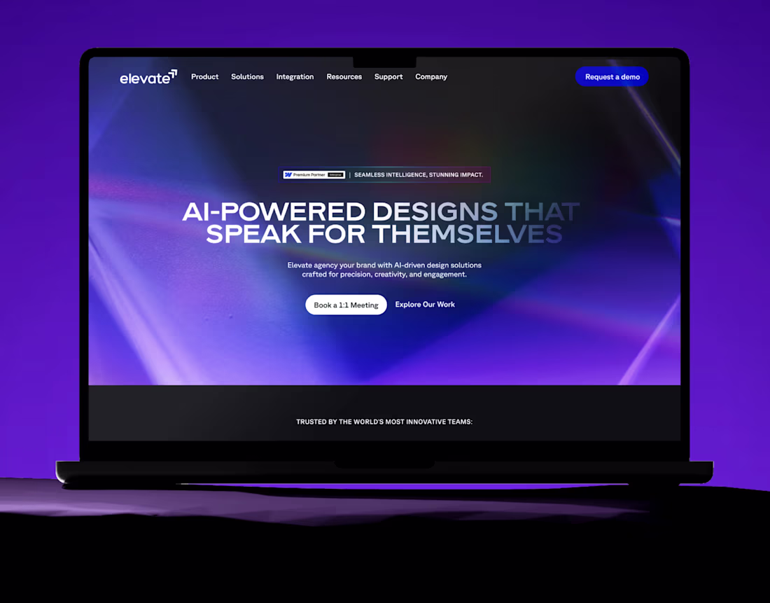 Cover image for Elevate – AI-Powered Website Design for Agencies