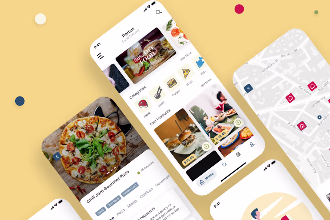 Cover image for Partus Delivery UI Kit