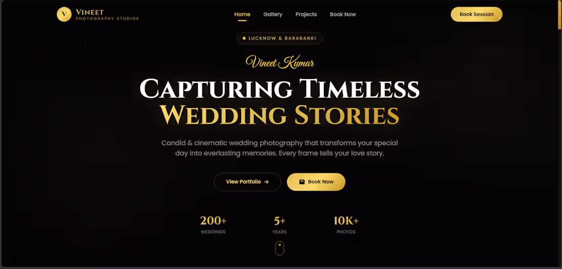 Cover image for Dynamic Photography Portfolio Website Delivered - Explore Now