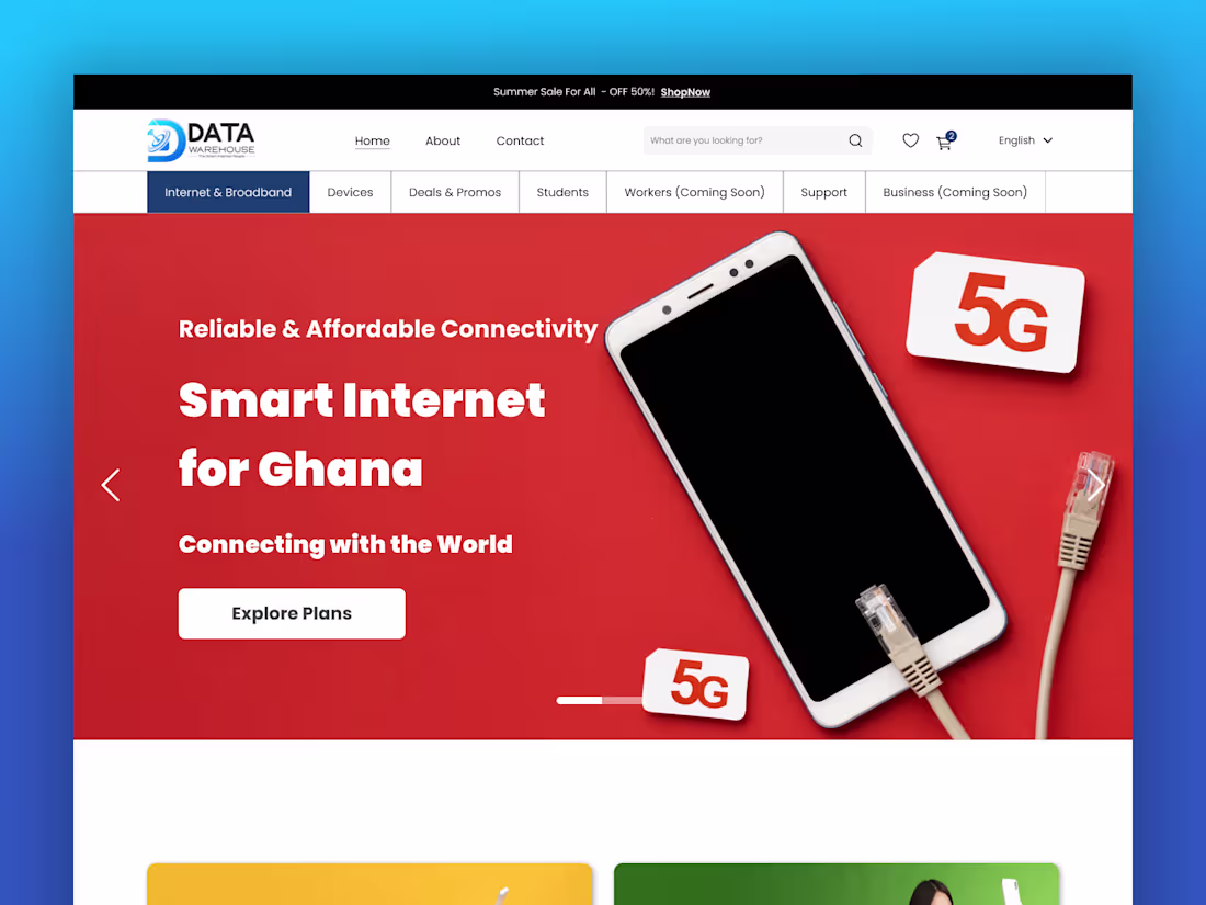 Cover image for Data Warehouse Smart Internet Solution Design