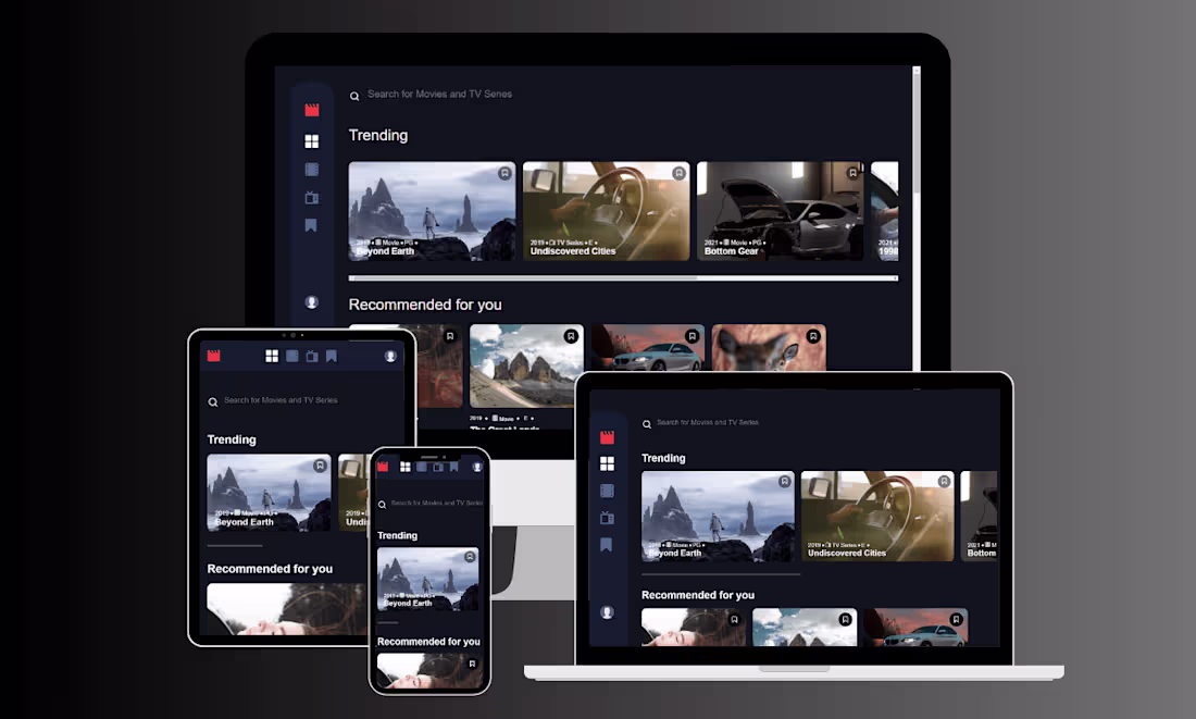 Cover image for Entertainment Web Application