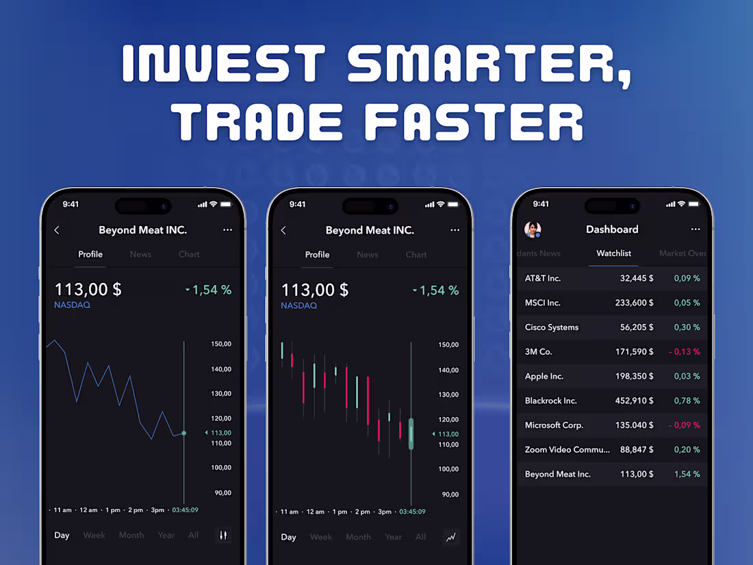 Cover image for EquiTrade Stock Market App Development