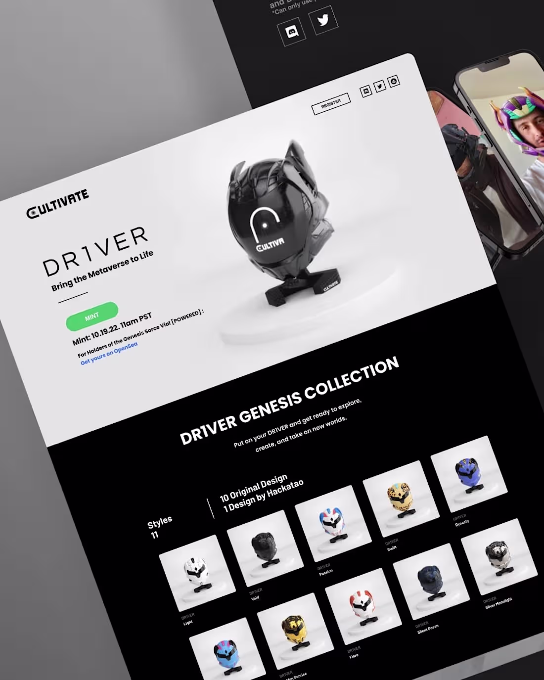 Cover image for Cultivate Minting Platform