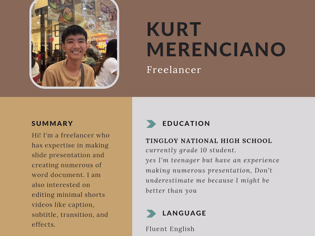 Cover image for Resume 