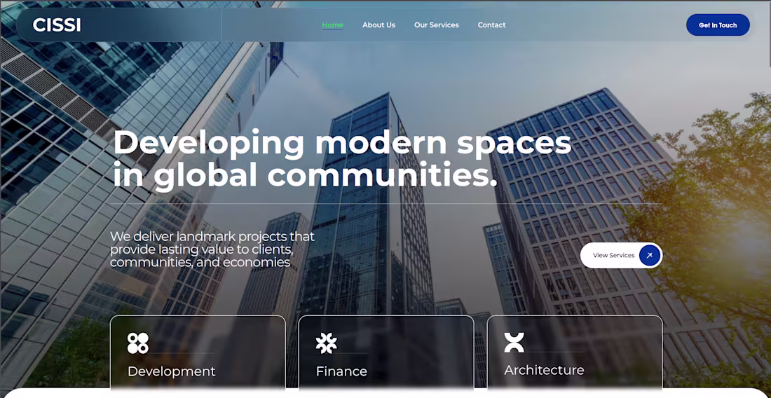 Cover image for Cissi Group Corporate Website