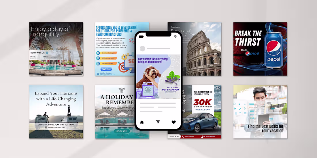 Cover image for Social Media Post Design: Client Projects