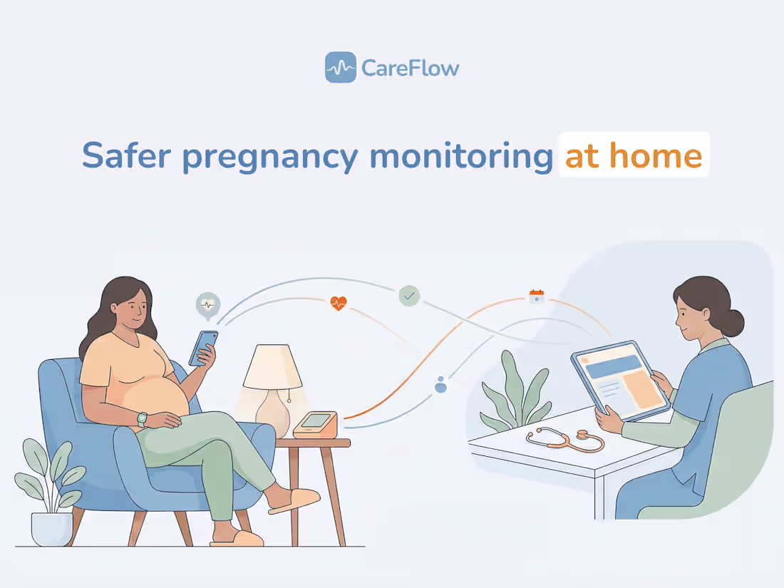 Cover image for CareFlow Remote Pregnancy Monitoring PoC