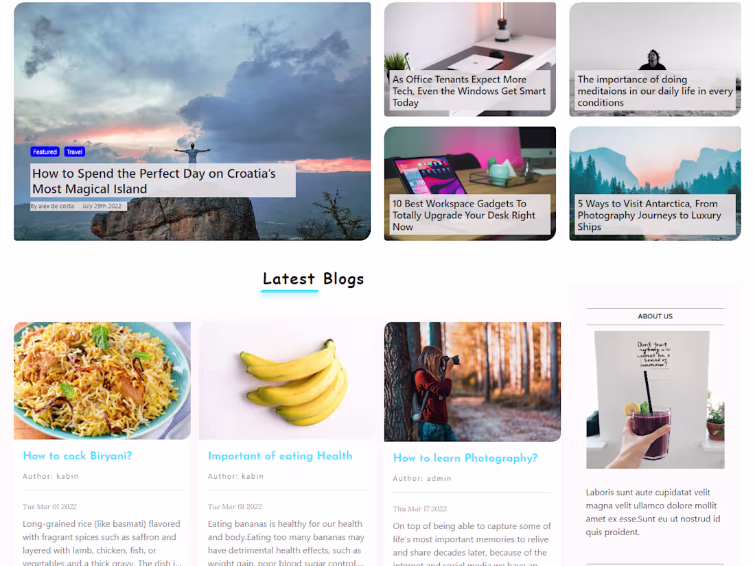 Cover image for Daily Blogs