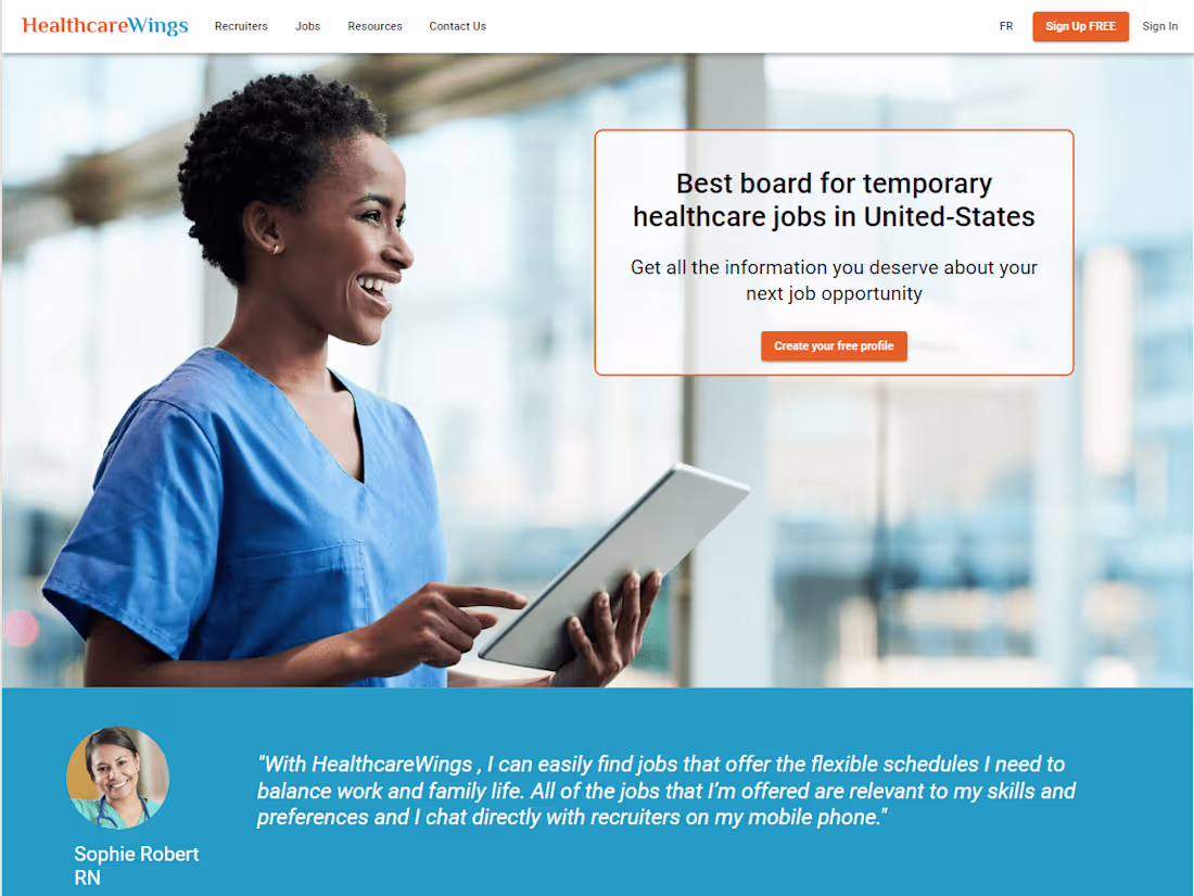 Cover image for HealthcareWings