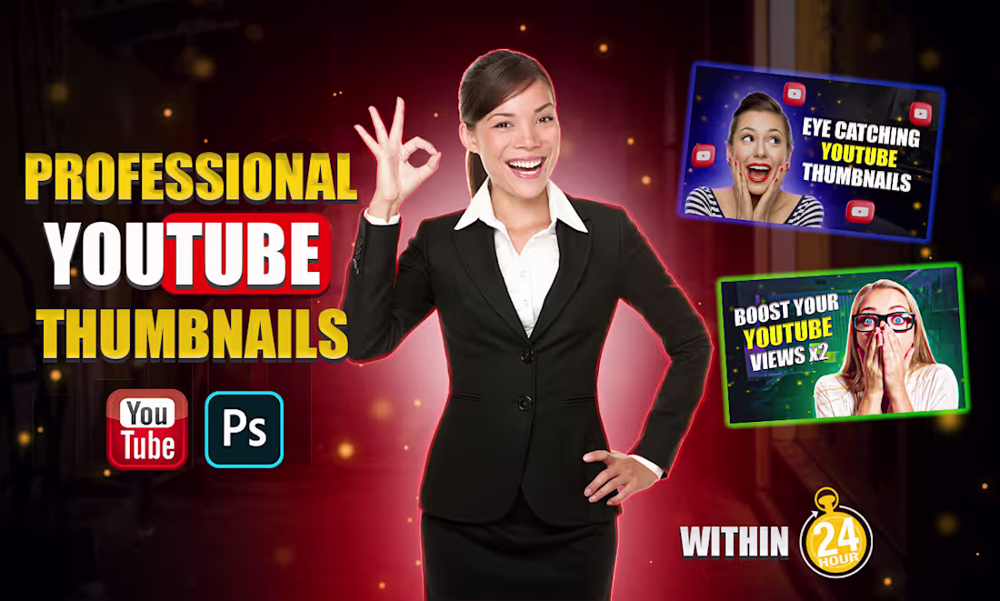 Cover image for Elevate Your YouTube Presence with Stunning Thumbnail Designs