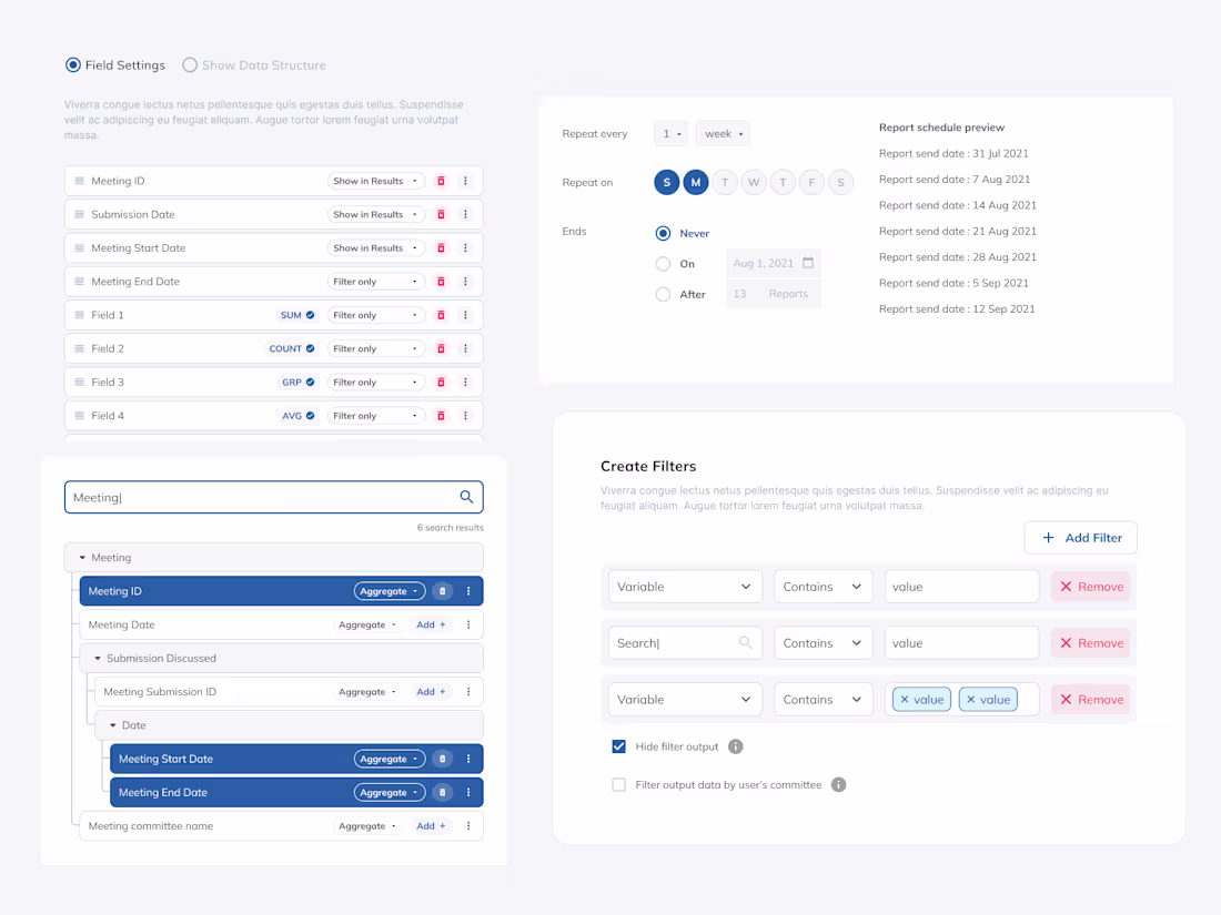 Cover image for Advanced Reporting Capabilities