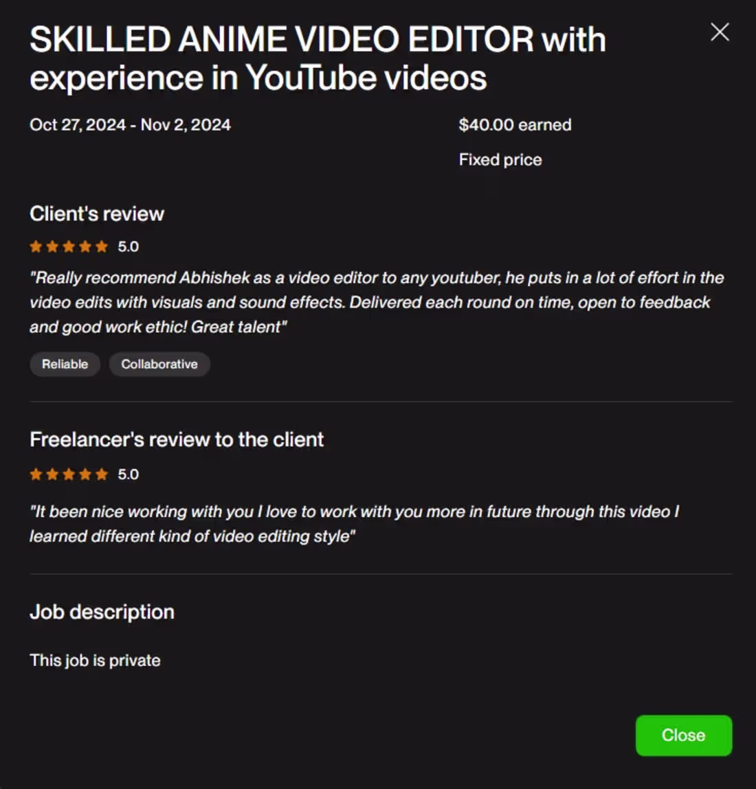 Cover image for SKILLED ANIME VIDEO EDITOR with experience in YouTube videos