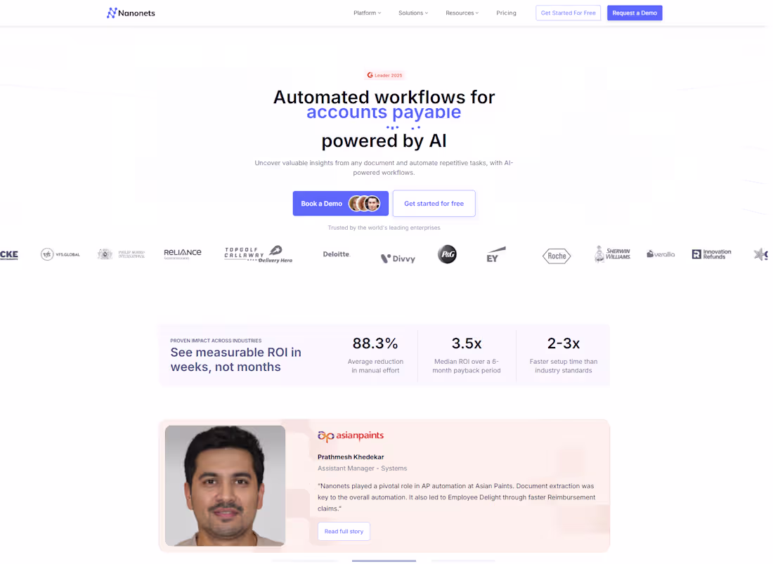 Cover image for AI Document Automation System