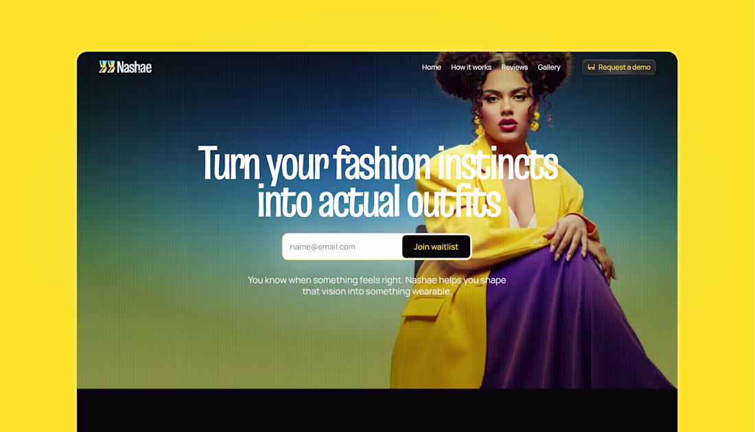 Cover image for Nashae Fashion Design Tool Website Development