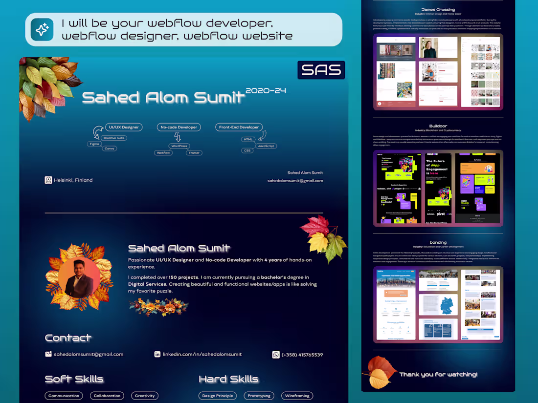 Cover image for I will be webflow developer, webflow designer, webflow website