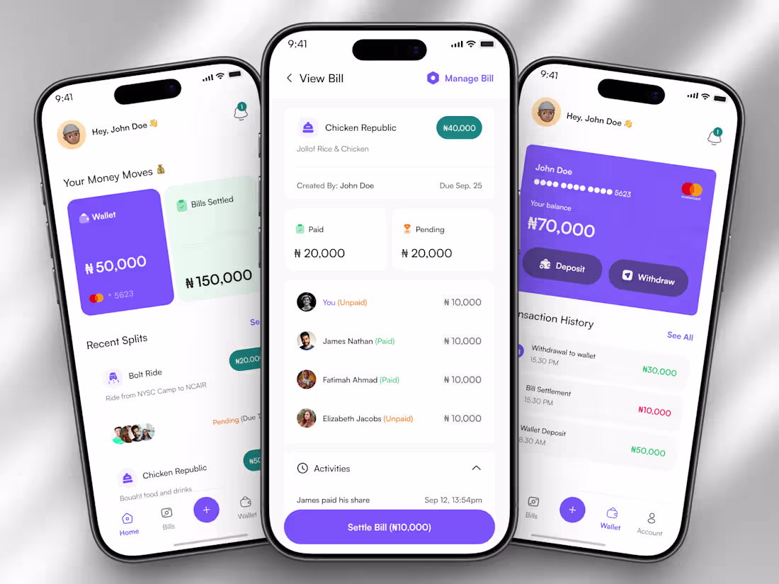 Cover image for High-Fidelity Mobile App UI/UX Design