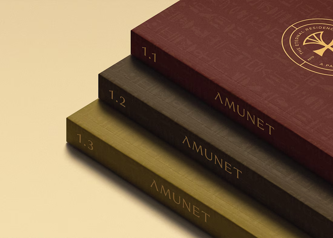 Cover image for Full Brand Identity & Logo Design — AMUNET PALACE®