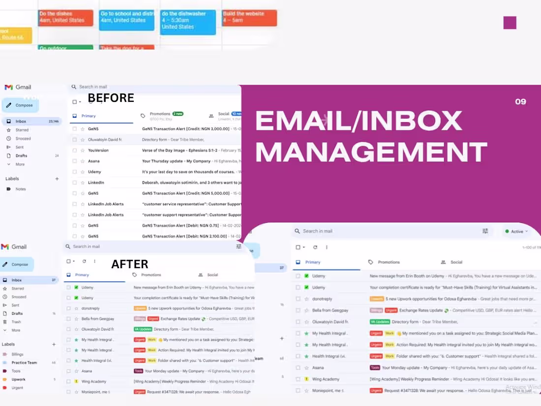 Cover image for Virtual Assistant| Executive Support, Admin Support