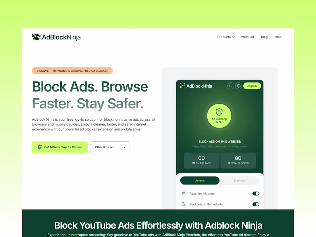 Cover image for AdBlock Ninja - Efficient Ad Blocking Solution