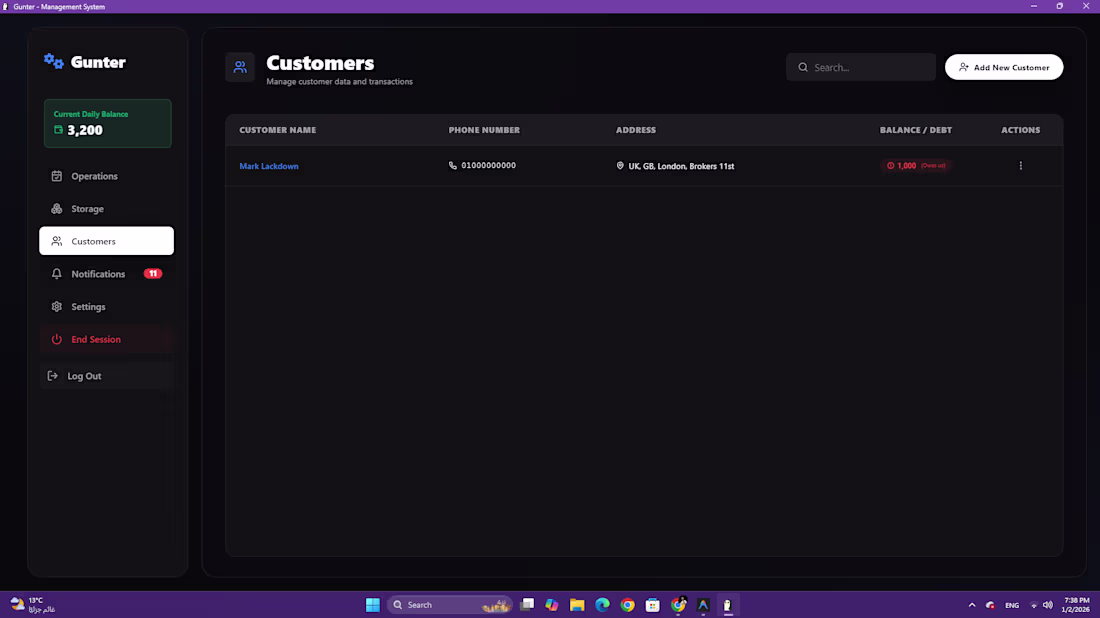 Cover image for Gunter System Management This project is a robust, open-sour...
