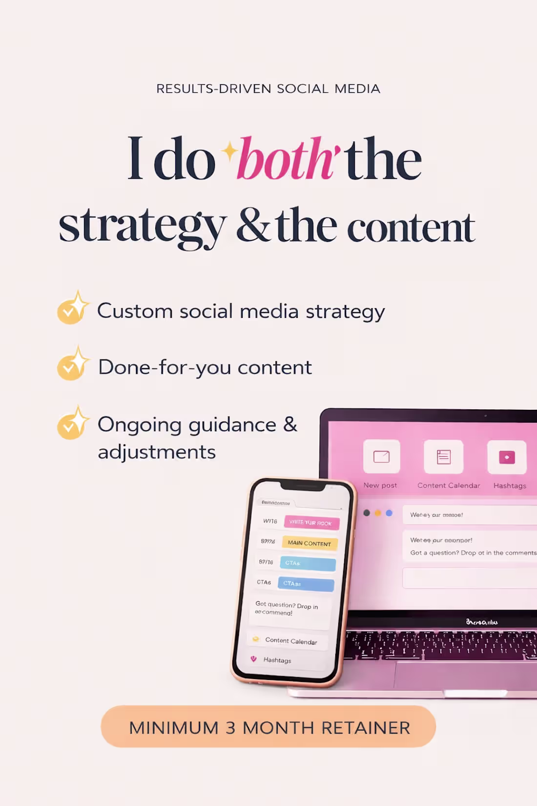 Cover image for Social Media Strategy & Monthly Management