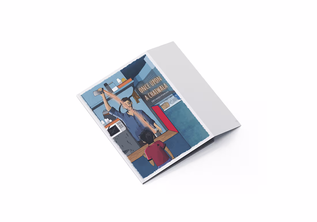 Cover image for Once Upon a Chaiwala-Short Story and Illustration