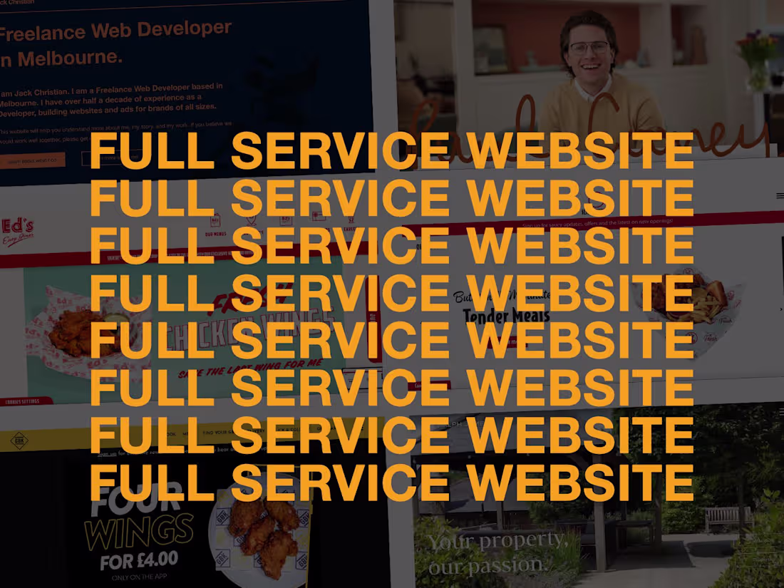 Cover image for Website Design and Build