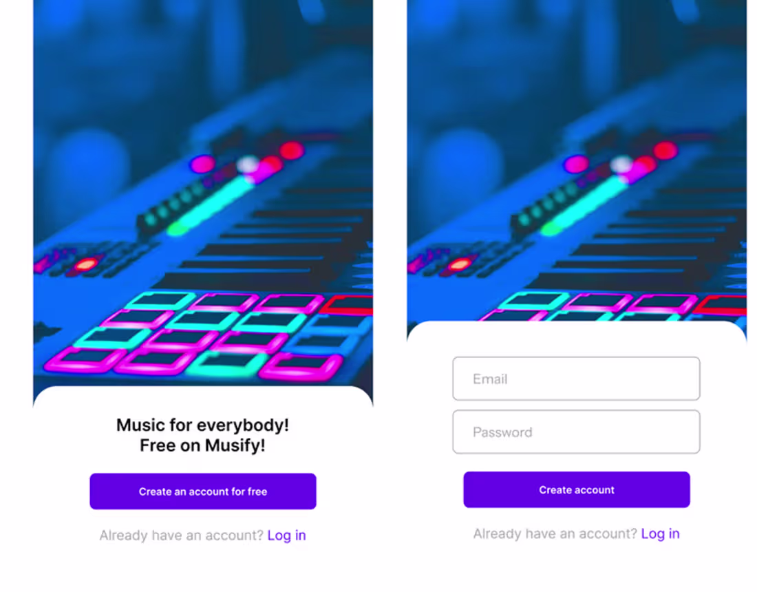 Cover image for Music App :: Behance