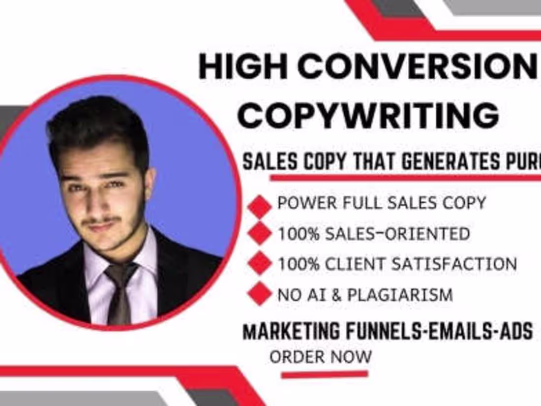 Cover image for I will write sales copy that generate purchase email copywriting