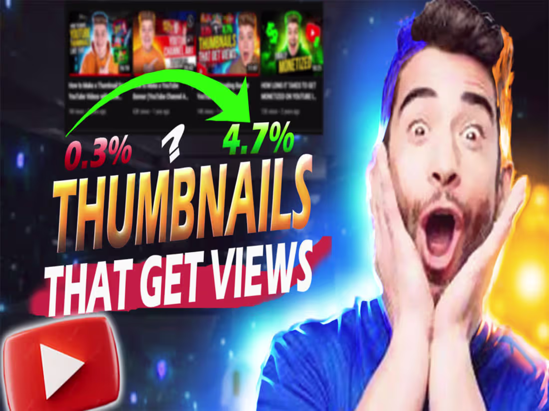 Cover image for HIGH CTR YOUTUBE THUMBNAIL