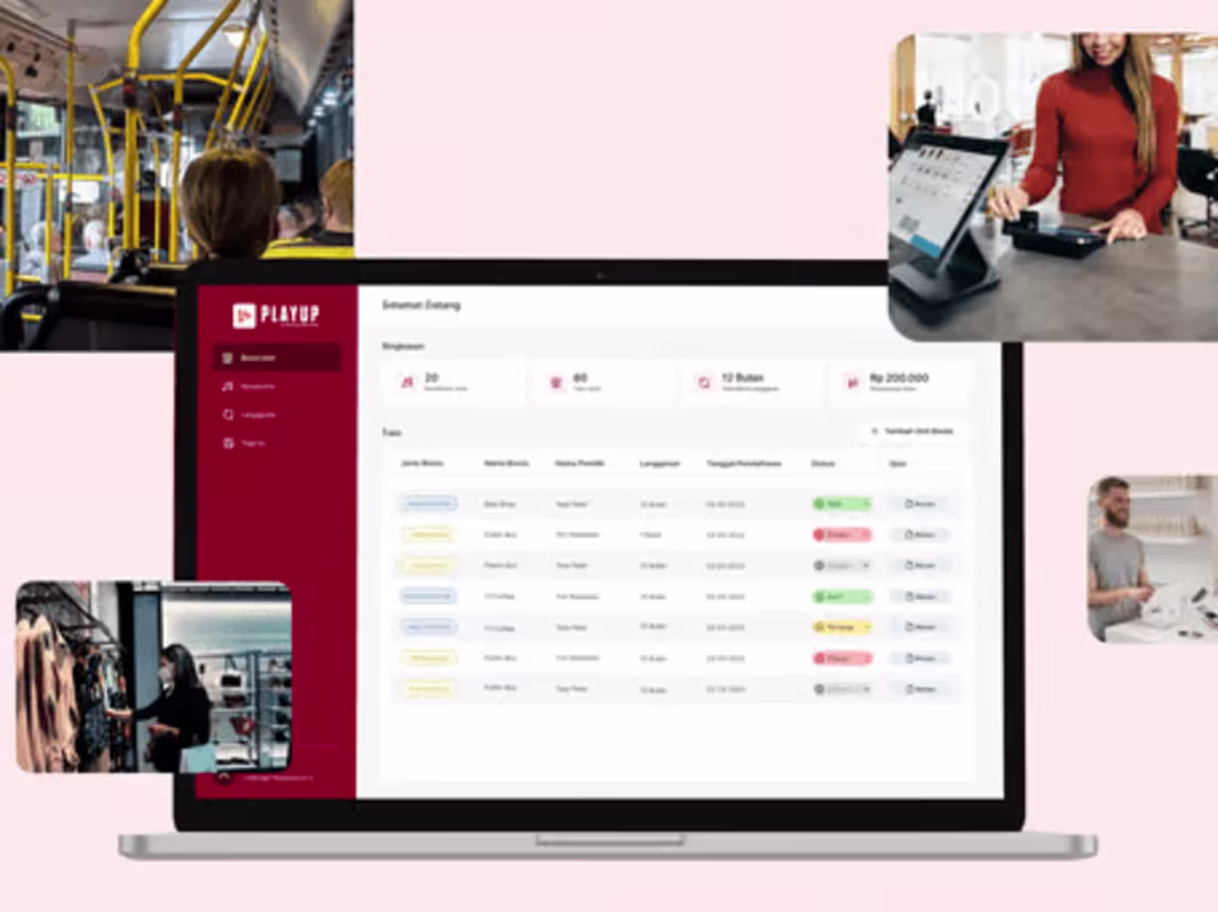 Cover image for PlayUp: Dashboard for Admin and Billing System
