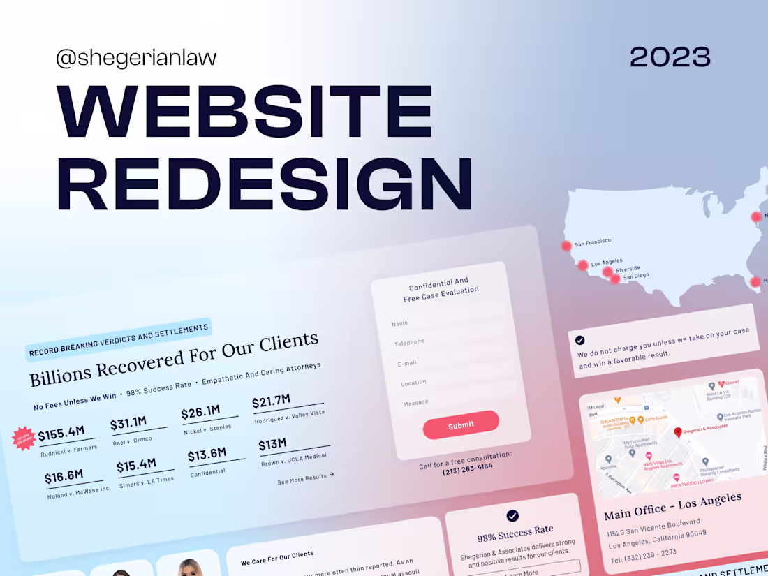 Cover image for Law Firm | Website Redesign