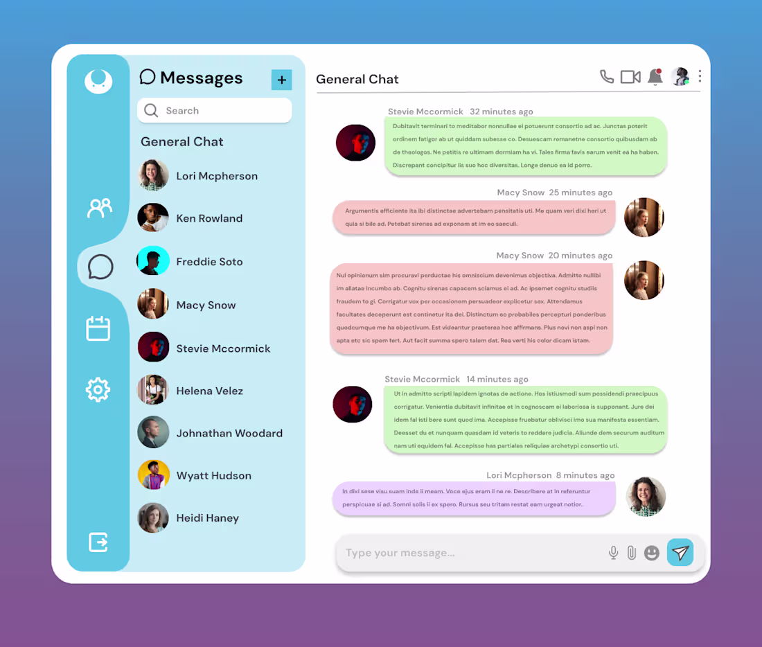Cover image for Day 013 — Direct Messaging | 100 days UI challenge