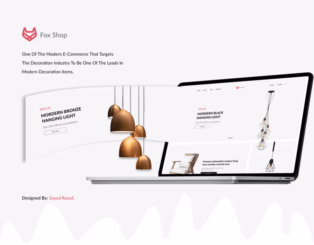 Cover image for FOX SHOP (E-Commerce) :: Behance