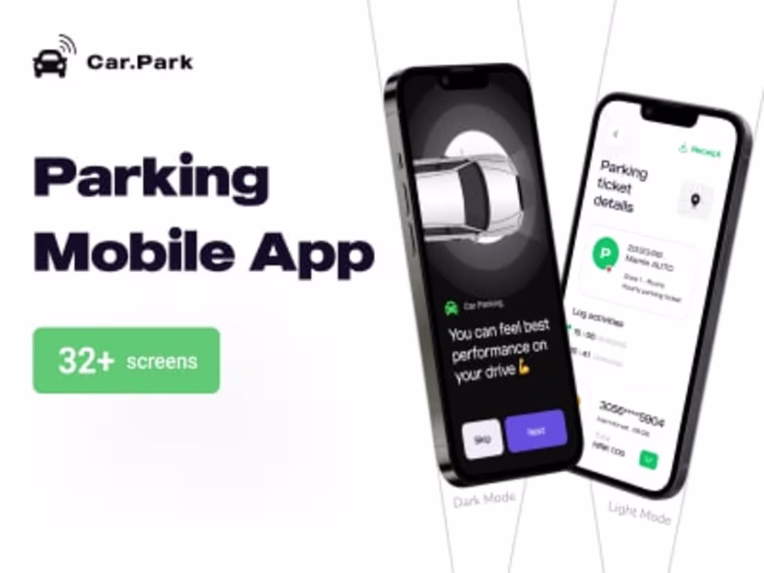 Cover image for Parking App Design 