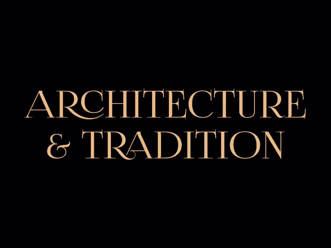 Cover image for Architecture & Tradition website