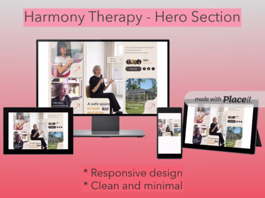 Cover image for Create a Customizable Wix Studio Wellness Site Hero Section